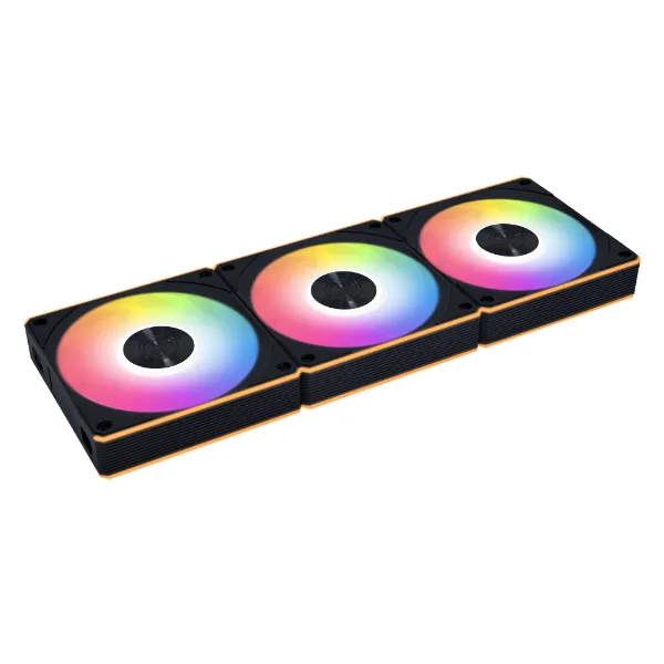 Lian Li UNI CL Wireless 120mm -kotelotuuletin, Musta, 3 kpl