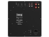 Monacor SAM-500D, 500 W, Aktiivinen alibassokaiutin, 20 - 200 Hz, 700 W, 22000 O, Musta