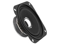 Monacor SP-7W, 1.0 kanaler, Ledningsført, 4 W, 8 ohm (O), Sort