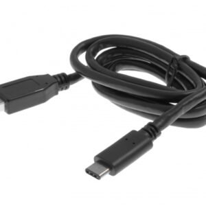 INSMAT USB-A-USB-C 3.2, -kaapeli, 60W, 10Gbps, 1m, USB 3.2, Musta