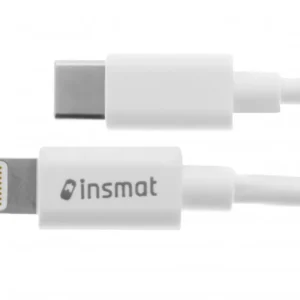 Insmat USB-C - Lightning -kaapeli, 1,5 m, Valkoinen