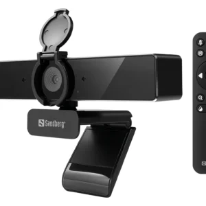 Sandberg Pro Remote 4K -web-kamera, Musta
