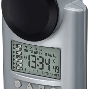 Brennenstuhl ajastin, maadoitettu, 12/24h, IP44, 240V/16A/3680W, hop