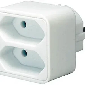 Brennenstuhl virtapaneeli, 2xIEC 60906-1 pistok, 1x CEE 7/7 liitin, va