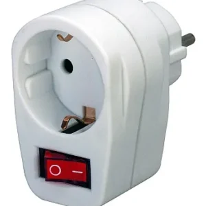 Brennenstuhl jatkojohto, 1xCEE 7/4, 1xCEE 7/7, virtakytkimellä, valkoinen