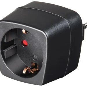 Brennenstuhl matkasovitin, EU - Italia, maad., kosketussuoja, musta