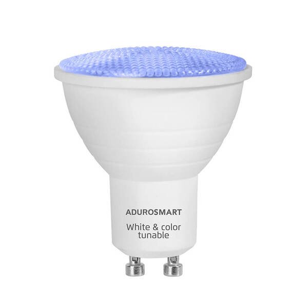 ADUROSMART Lamppu GU10 RGBW Dimbar Zigbee