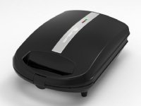 Emerio Sandwichtoaster XXL Family 4x Muschelform, Antihaft (ST-111153.4)