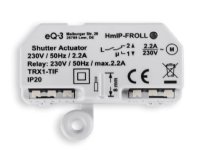 HomeMatic HmIP-FROLL, Lähetin, Valkoinen, 180 m, 868,6 MHz, IP20, CE