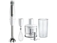 Braun MultiQuick 7 MQ7035IWH, Upotettava sekoitin, 0,6 L, Syke-toiminto, Jäänmurskaus, 1,2 m, 1000 W