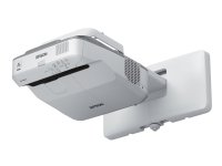 Epson EB-685W Data Projects 3500 ANSI lumenia 3LCD WXGA (1280x800) seinäkiinnitteinen projektori harmaa, valkoinen