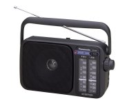Panasonic RF-2400D, Kannettava,  AM, FM, 87 - 108 MHz, 520 - 1730 kHz, 1 cm