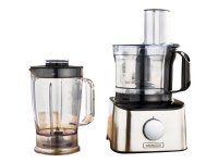 Kenwood FDM301SS, 2,1 L, Musta, Ruostumaton teräs, 1,2 L, Leikkuu, Jauhatus, Sekoitus, Karkea, Hienojakoinen, 3 levyt