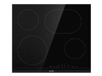Gorenje ECT643BCSC, Musta, Kiinteä, 60 cm, Keraaminen, Keraaminen, 4 alue(tta)
