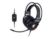 Gigabyte Force H5, Kuulokkeet, Pääpanta, Pelaaminen, Musta, Kaksikanavainen, 3 m