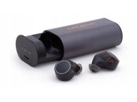 Creative Outlier® Air Sport SE - aidot langattomat kuulokkeet mikrofonilla - korvakärki / in-ear - Bluetooth® 5.0 - Qualcomm® aptX™ - jopa 30 tunnin akunkesto (mukana tulevan latauskotelon kautta) - Metalliharmaa