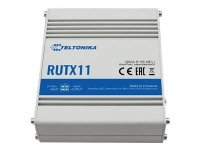 Teltonika RUTX11, Wi-Fi 5 (802.11ac), Kaksitaajuus (2,4 GHz/5 GHz), Ethernet LAN, 3G, 4G, Harmaa
