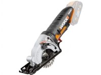 WORX WX527.9, Metalli, Kipsilevy, Muovi, Puu, Alumiini, Musta, Oranssi, 8,5 cm, Akku, 20 V
