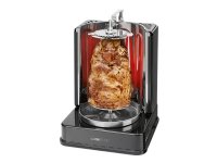 Clatronic DVG 3686, 1400 W, Grilli, Sähkö, Musta, Pyöreä, 220 - 240 V