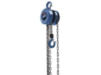 Scheppach 4907401000, Ketjutalja, 1000 kg, 3 m, Sininen, Metallinen, Metalli