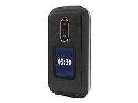 Doro 6060, Simpukka, 320 x 240 pikseliä, 3 MP, 1000 mAh, Musta