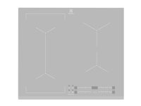 Electrolux EIV63440BS, Hopea, Kiinteä, Keittoalueinduktioliesi, Lasi, 4 alue(tta), 4 alue(tta)