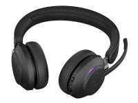 Jabra Evolve2 65, MS Stereo, Langaton, Toimisto/puhelukeskus, 20 - 20000 Hz, 176,4 g, Kuulokkeet, Musta
