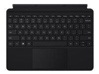 Microsoft Surface Go Type Cover - Näppäimistö - ohjauslevyllä, kiihtyvyysanturilla - taustavalaistu - pohjoismainen - musta - kaupallinen - Surface Go, Go 2, Go 3 -laitteille
