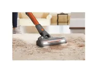 Black & Decker BHFEV182C, Kuiva, Suodatus, Pussiton, Oranssi, Titaani, 0,65 L, Akku