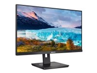 Philips S-line 275S1AE - LED-näyttö - 27 - 2560 x 1440 QHD @ 75 Hz - IPS - 250 cd/m² - 1000:1 - 4 ms - HDMI, DVI-D, DisplayPort - kaiuttimet - musta kuvioitu - musta teksturoitu