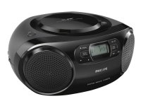 Philips AZB500, 1,85 kg, Musta, Kannettava CD-soitin
