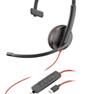 Plantronics Poly C3215 USB-C -kuulokkeet mikrofonilla
