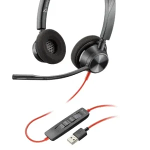 POLY/ PLANTRONICS BLACKWIRE 3320 HEADSET USB-A