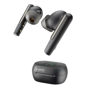 POLY VOYAGER FREE 60+ UC WITH TOUCHSCREEN CHARGE CASE USB-C F60TR F60TL F60T CBF60+ BT700C BLACK WW