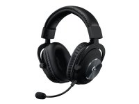 Logitech G Pro X, Langaton, 20 - 20000 Hz, Pelaaminen, 370 g, Kuulokkeet, Musta