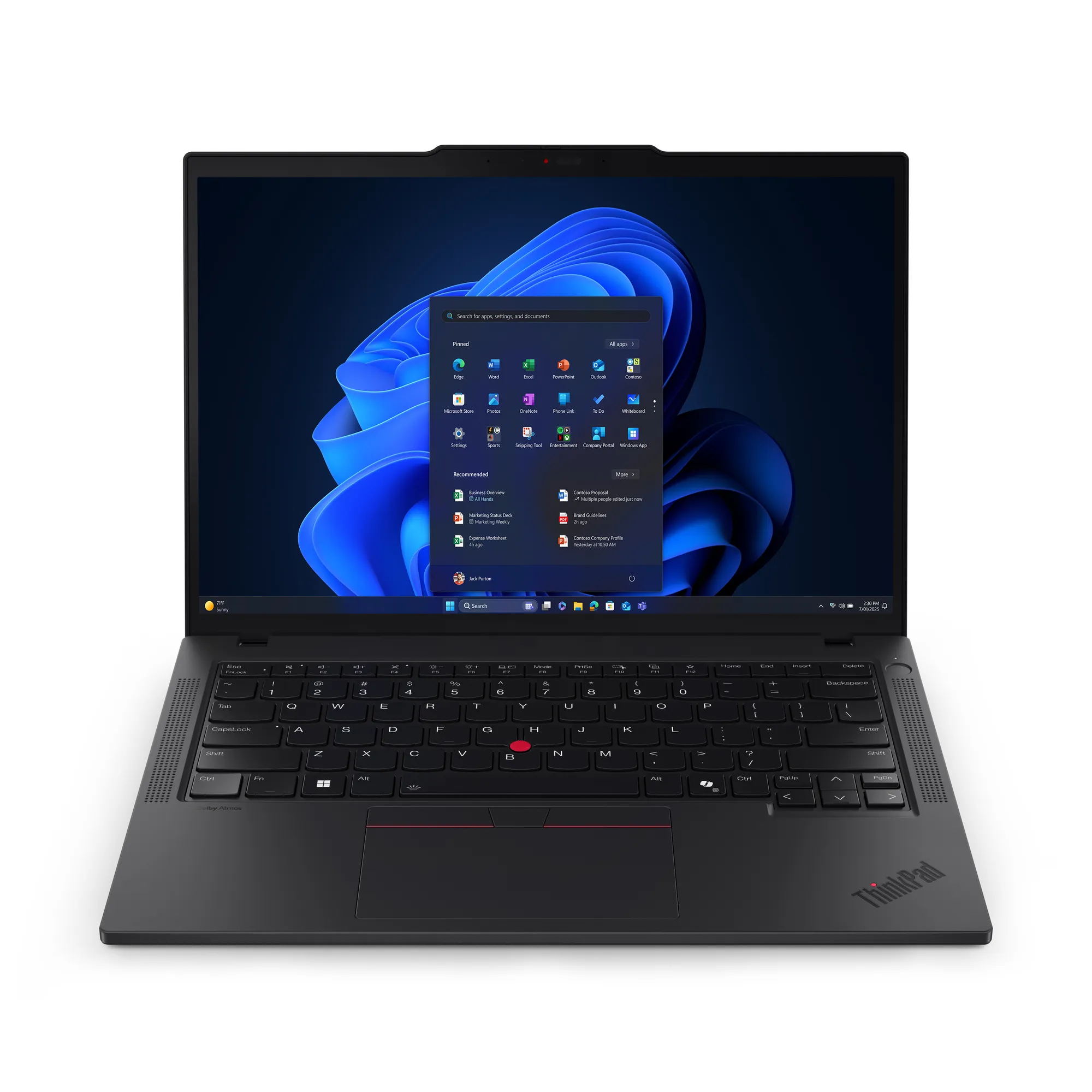 Lenovo ThinkPad T14 Gen 6 (Intel) 14" 225U, 32 Gt, 512 Gt SSD, Win 11 Pro -kannettava, Musta