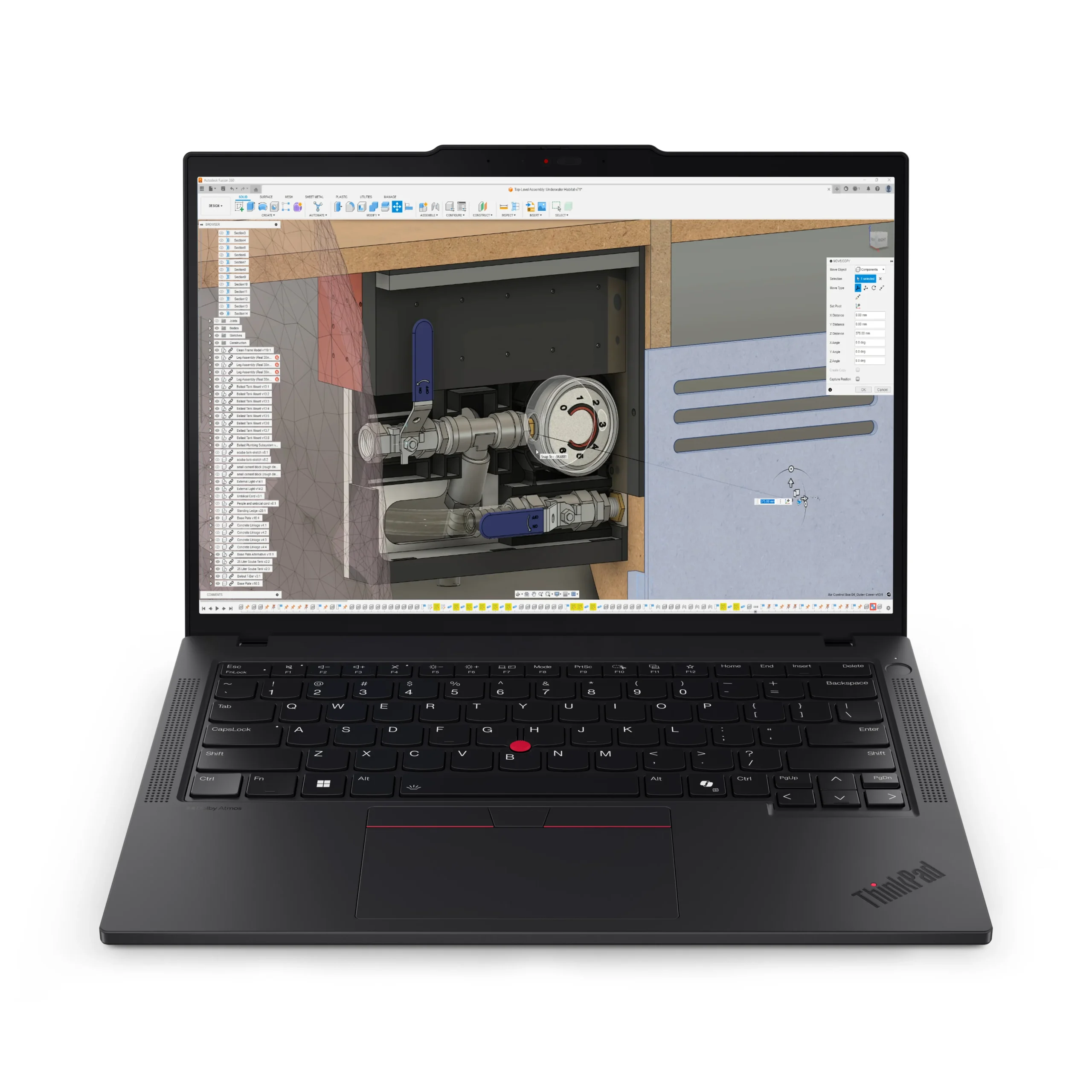 Lenovo 14" ThinkPad P14s G6 21RV. AMD Ryzen AI 9 HX Pro 370, 64 Gt RAM, 1 Tt SSD, Windows 11 Pro -kannettava