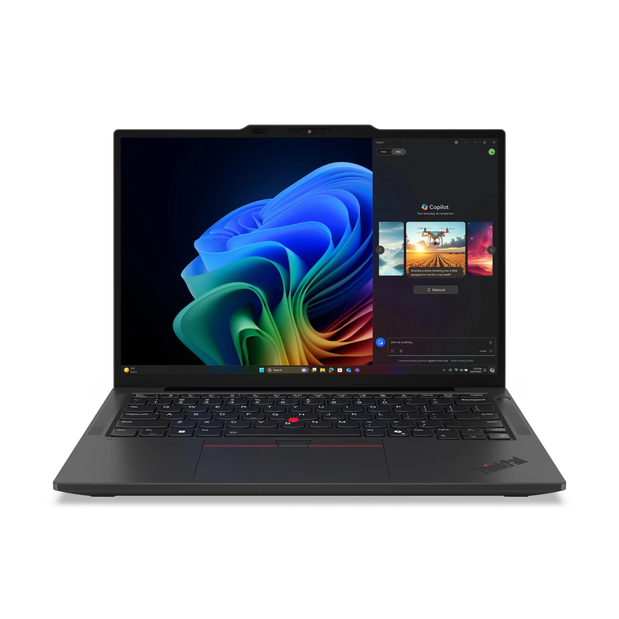 Lenovo ThinkPad X13 G6 13.3" WUXGA, Ryzen AI 5 PRO 340, 32 Gt, 512 Gt, Win 11 Pro -kannettava