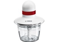Bosch MMRP1000, 0,8 L, Punainen, Läpinäkyvä, Valkoinen, Muovi, Ruostumaton teräs, Painikkeet, CE, Eurasian, VDE