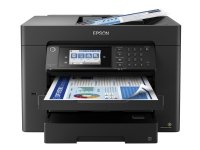 Epson WorkForce Pro WorkForce WF-7840DTWF, Mustesuihku, Väritulostus, 4800 x 2400 DPI, Väriskannaus, A3, Musta