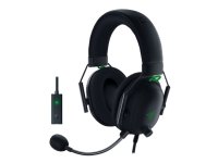 Razer Blackshark V2, Langallinen, 12 - 28000 Hz, Pelaaminen, 293 g, Kuulokkeet, Musta, Vihreä