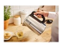 Philips Viva Collection HD9351/90 Vedenkeitin, 1,7 L, 2200 W, Ruostumaton teräs, Ruostumaton teräs, Polypropeeni (PP), Veden tason ilmaisin, Johdoton