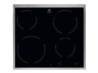 Electrolux EHF16240XK, Musta, Kiinteä, Keraaminen, Keraaminen, 4 alue(tta), 4 alue(tta)