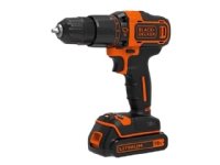 BLACK+DECKER BDCHD18KB-QW - Vasaraporakone/ruuvinväännin - akkuporakone - 2-nopeuksinen - avaimeton porakone 10 mm - 40 N-m - 2 akkua - 18 V