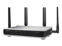 Lancom Systems 1780EW-4G+, Wi-Fi 5 (802.11ac), Kaksitaajuus (2,4 GHz/5 GHz), Ethernet LAN, 4G, Musta, Harmaa, Pöytäreititin