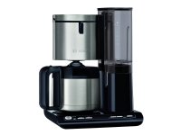 Bosch TKA8A683, Suodatinkahvinkeitin, 1,1 L, Jauhettu kahvi, 1100 W, Musta, Ruostumaton teräs