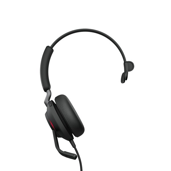 Jabra Evolve2 40 SE USB-A MS -kuuloke mikrofonilla, musta