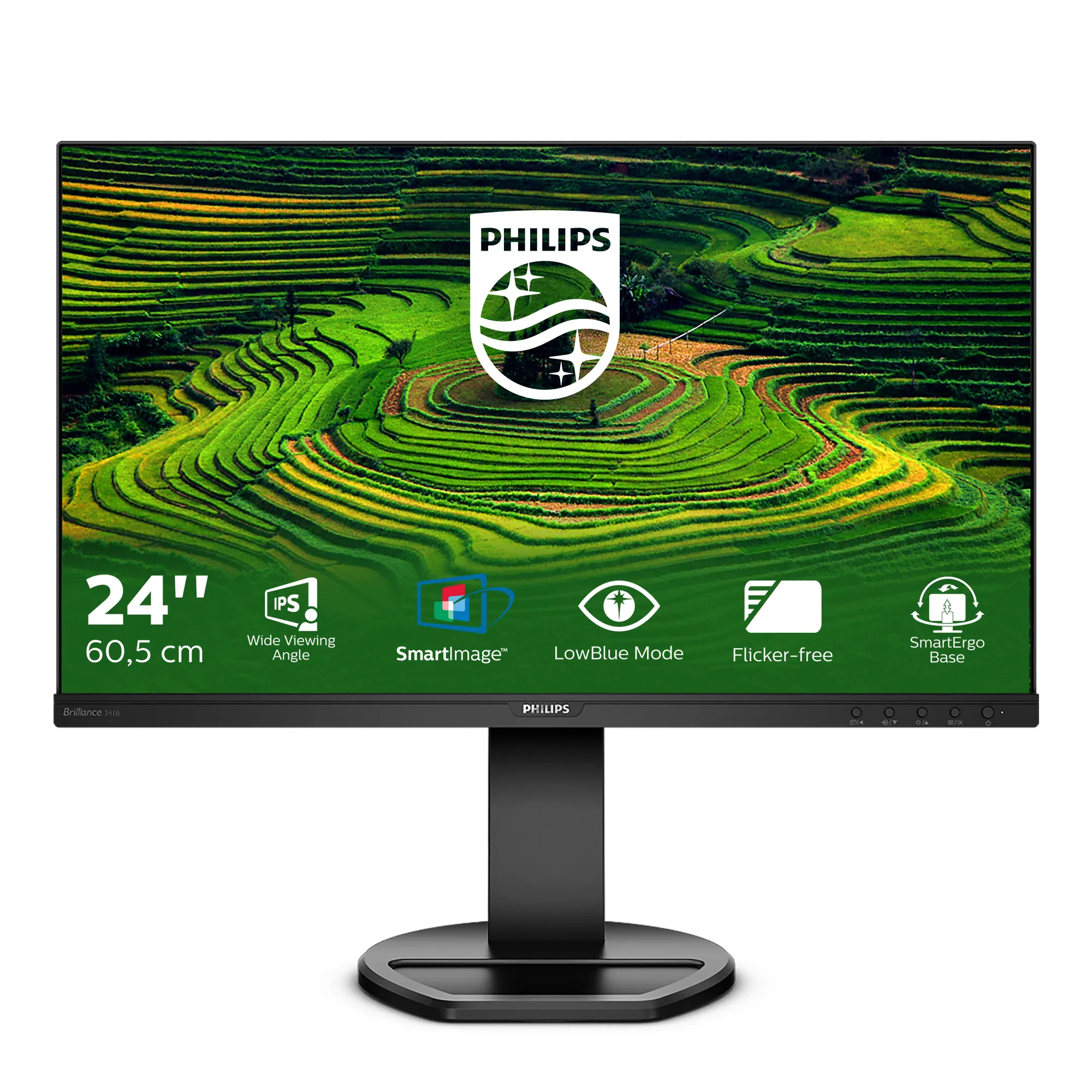 Philips 24" B-Line 241B8QJEB, Full HD, IPS -näyttö