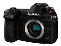 Panasonic Lumix DC-G9, 20,3 MP, 5184 x 3888 pikseliä, Live MOS, 4K Ultra HD, Kosketusnäyttö, Musta