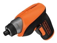 Black & Decker CS3652LC-QW, Musta, Oranssi, 180 RPM, 5,5 Nm, Akku, 3,6 V, Litiumioni (Li-Ion)